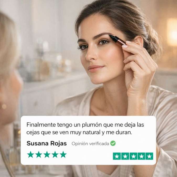 Define tus cejas fácil y rápido con resultado profesional con Trázia™