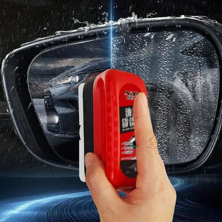 Cepillo Limpiador de Vidrio + Liquido