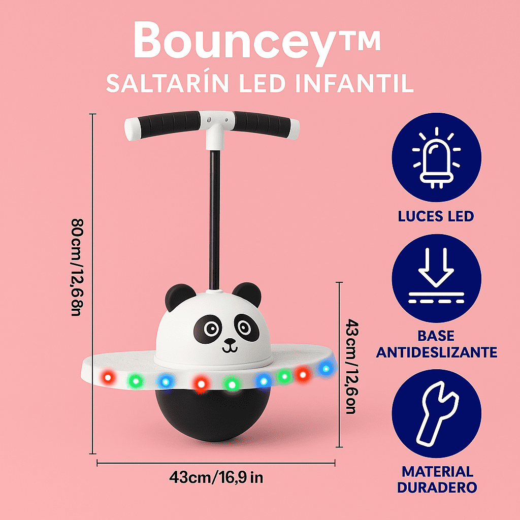 Bouncey™ – Saltarín LED Infantil