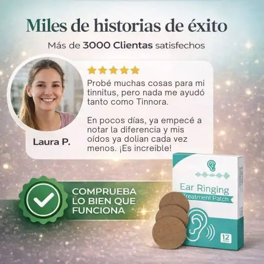 Despídete del zumbido y el mal descanso con Tinnora™ en 2x1