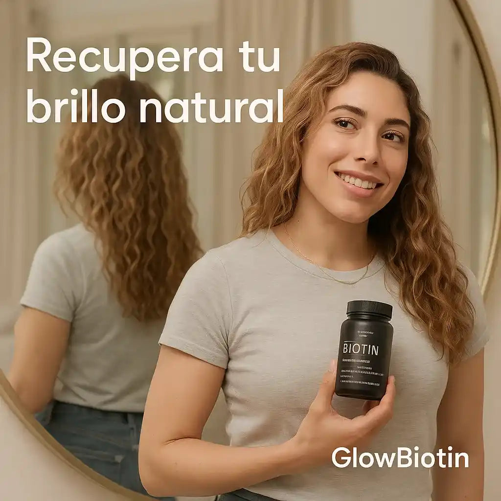 GlowBiotin™ Mega Biotina Max Strength 10K