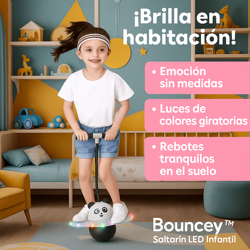 Bouncey™ – Saltarín LED Infantil