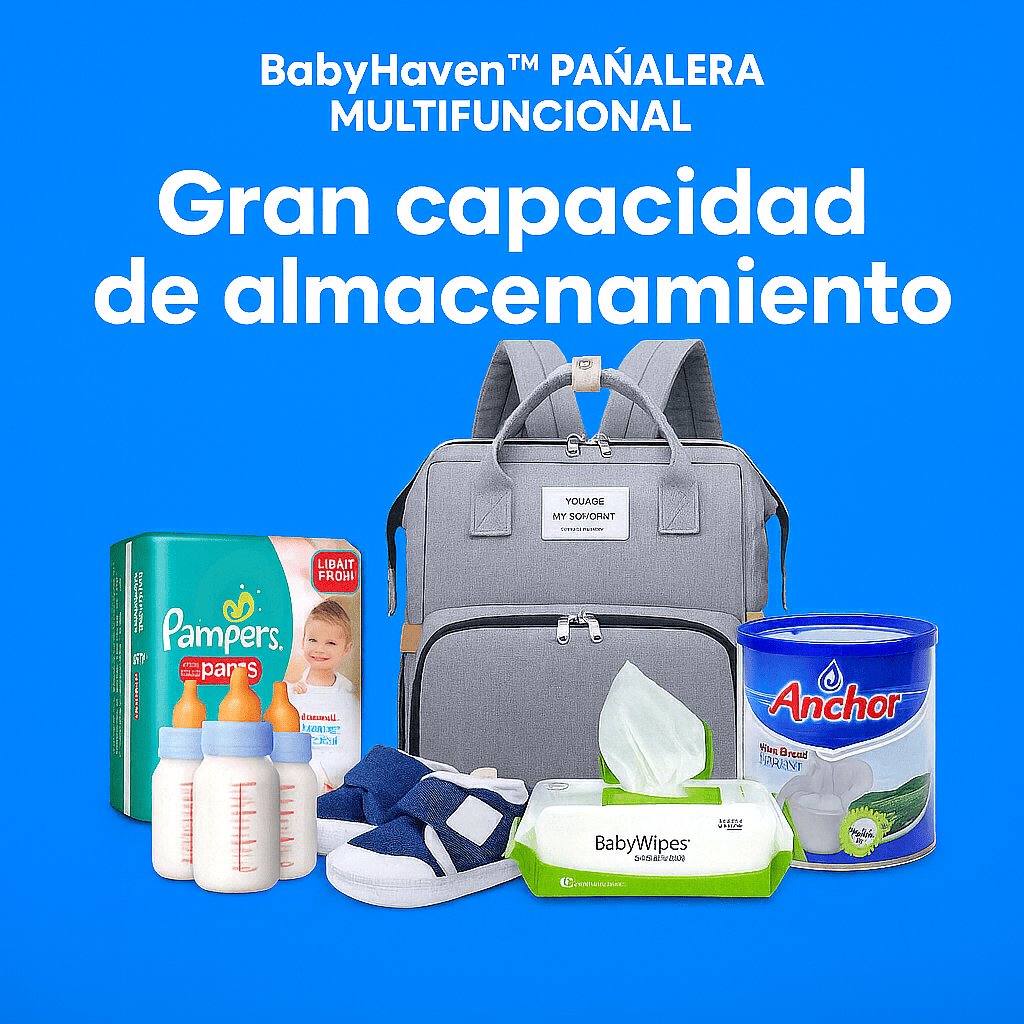 BabyHaven™ PAÑALERA MULTIFUNCIONAL