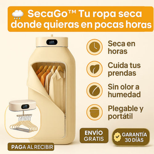 SecaGo™ Secadora Electrica Portatil