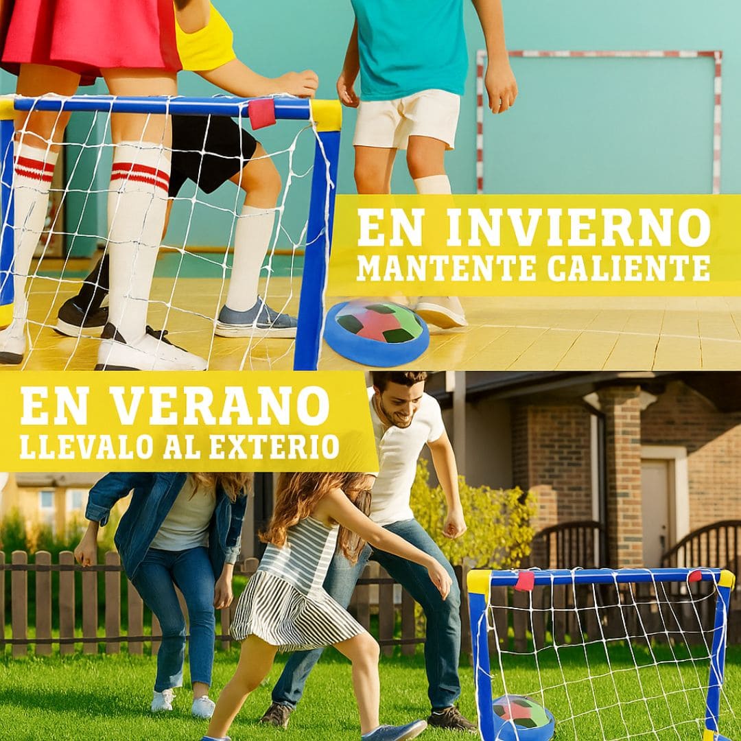 Fútbol seguro y divertido en casa con FutGol™