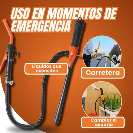Transfiere gasolina sin líos ni regueros con FlowGo™
