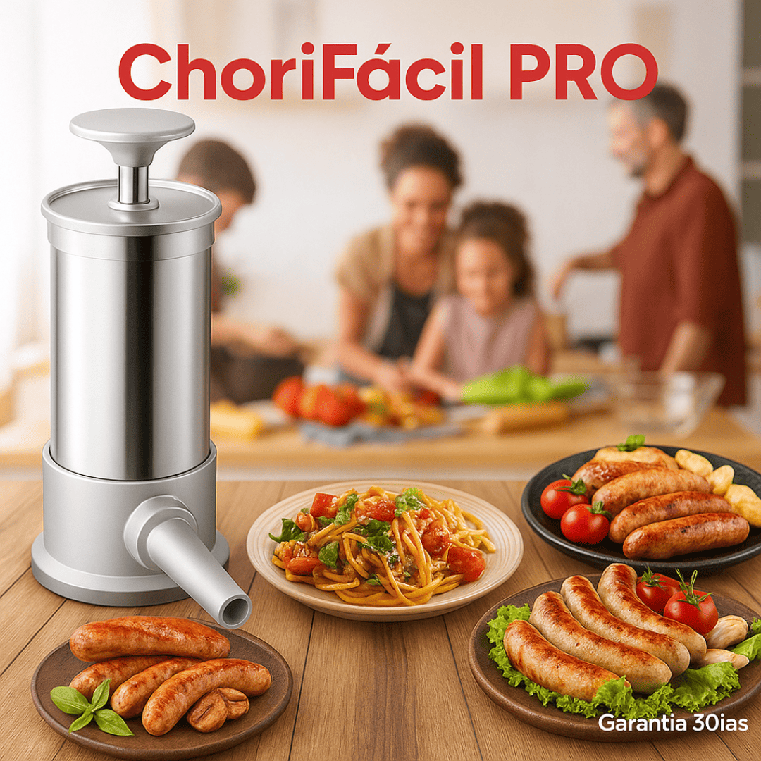 ChoriFácil™ PRO Embutidor De Chorizos