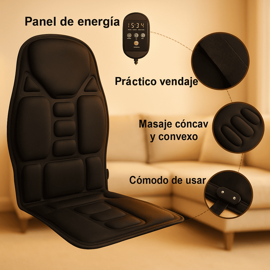 RelaxSeat™ – Silla Masajeadora Portátil