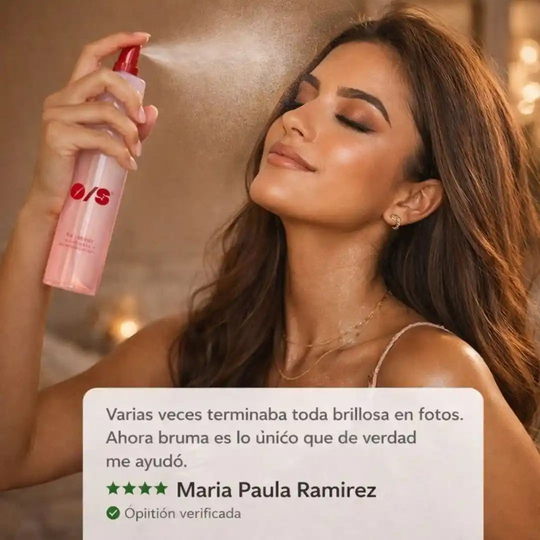 Bruma™ - Fijador de maquillaje con efecto profesional