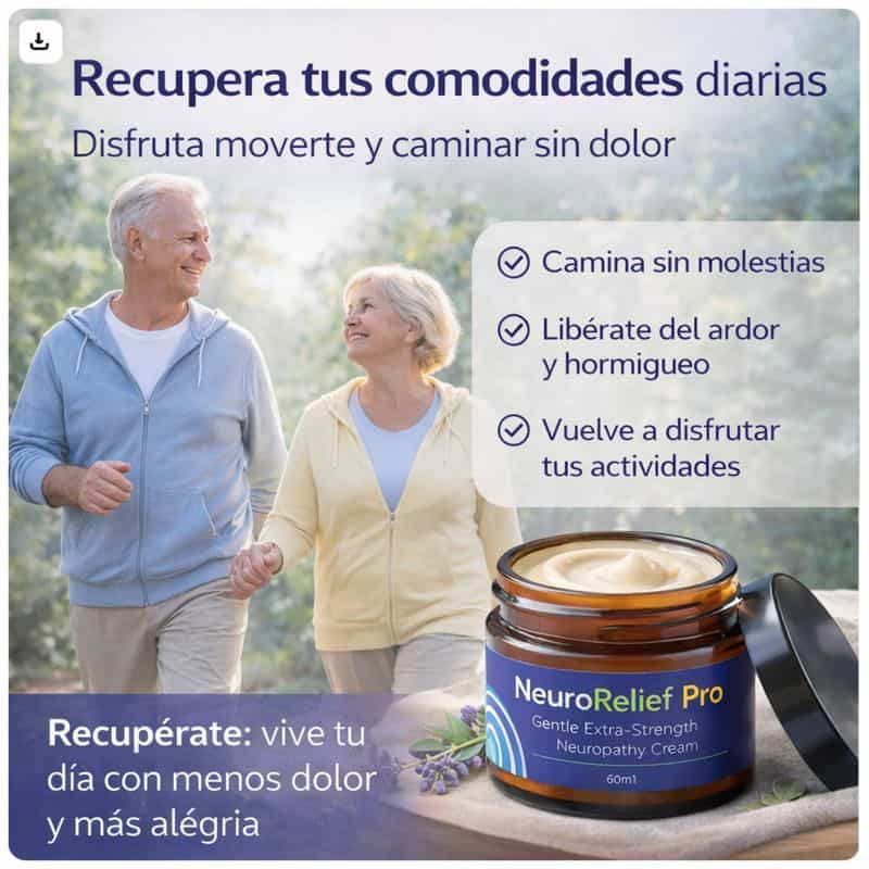 Devuélvele el alivio y la tranquilidad a tus noches con NeuroRelief™