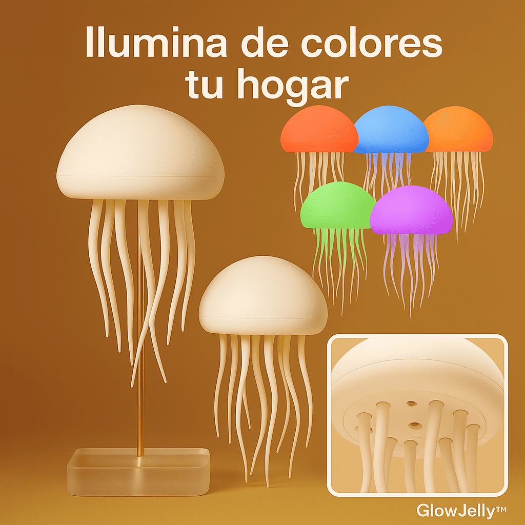 GlowJelly™ Lampara Medusa 🪼