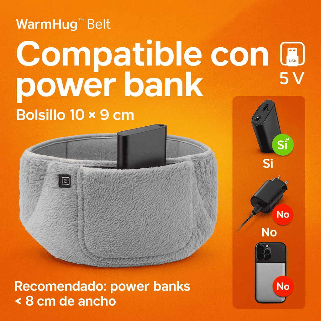 WarmHug™ Belt: cinturón térmico