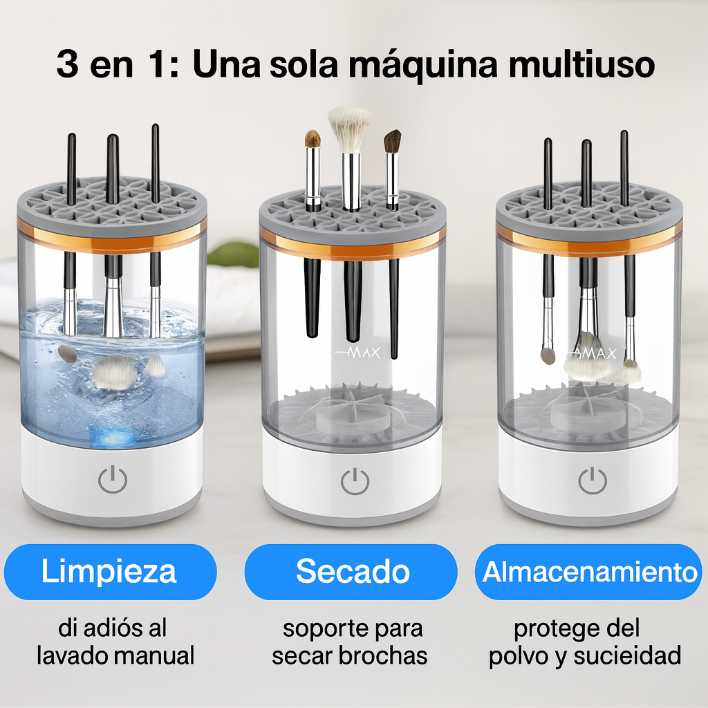 BrushClean Pro™ Limpieza automática de brochas