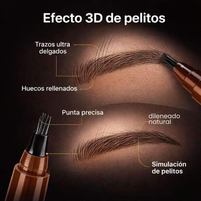 Define tus cejas fácil y rápido con resultado profesional con Trázia™