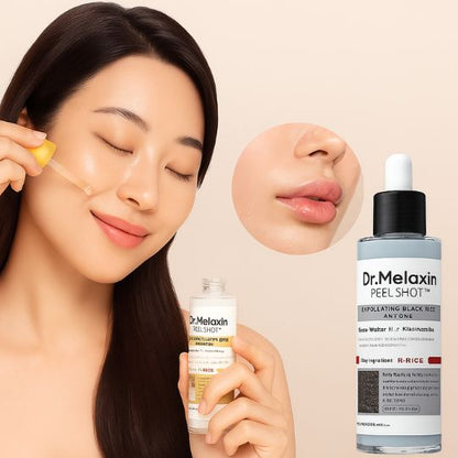 Skinpeel™ Combo de Ampolla exfoliante rejuvenecedora con arroz coreano