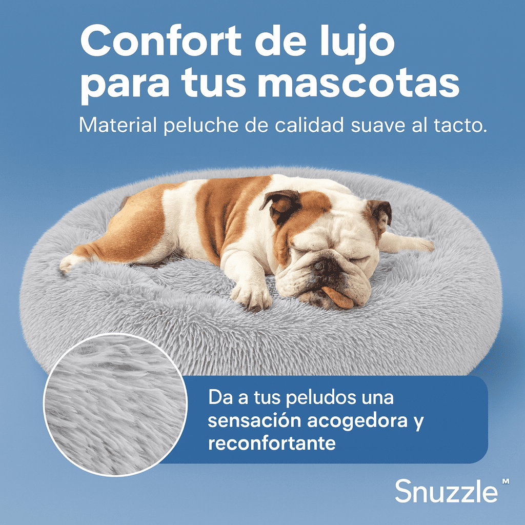 Cama para mascotas Snuzzle™, La solución probada para su estrés diario