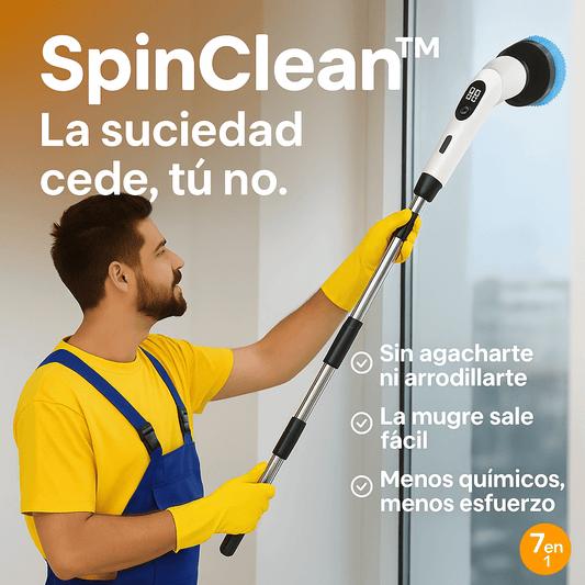 SpinClean™ Cepillo Eléctrico 7 en 1 Multiusos