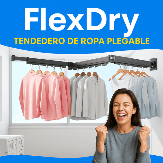 FlexDry Pro™ Tendedero De Ropa Plegable
