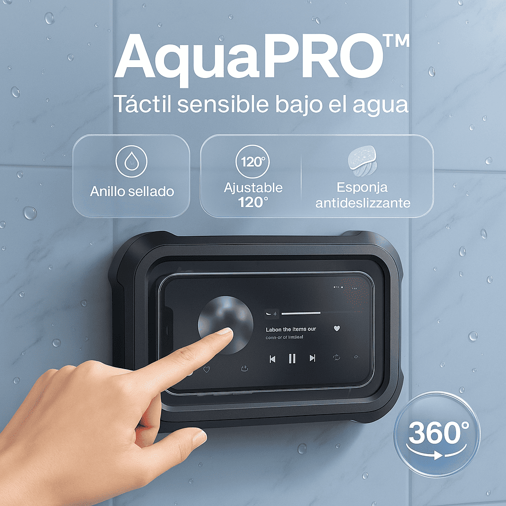 AquaPRO™ protege tu teléfono del agua