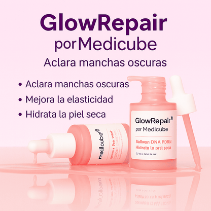 GlowRepair™ Serum coreano regenerador con ADN de salmón