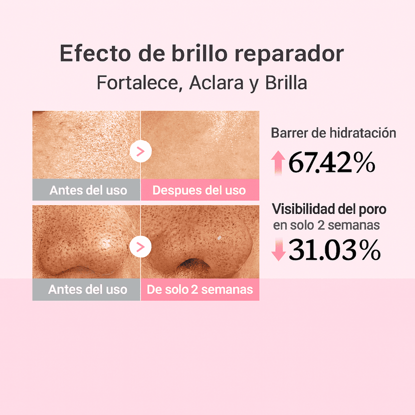 GlowRepair™ Serum coreano regenerador con ADN de salmón