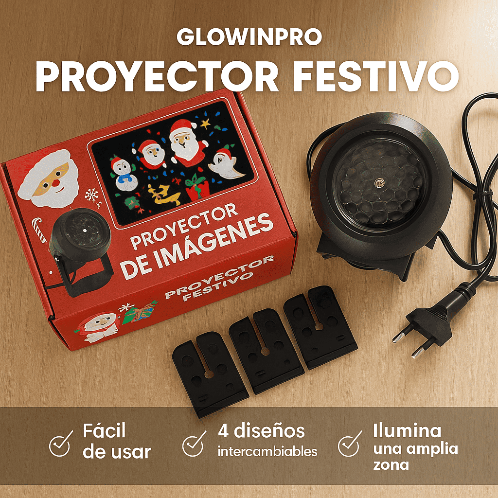 GlowinPRO™ Proyector de Festividades PRO