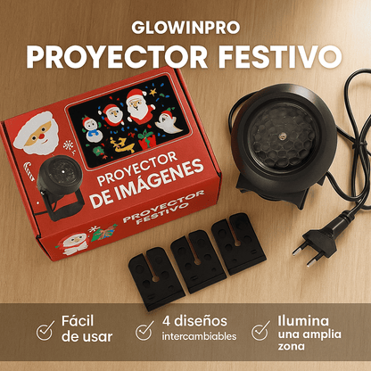 GlowinPRO™ Proyector de Festividades PRO
