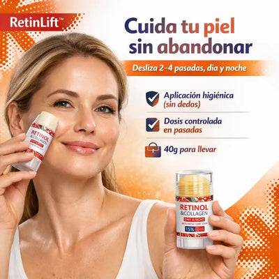 RetinLift Balm Stick Cuello y Rostro Hidratación Sin Crema