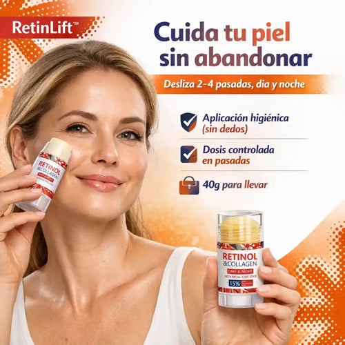 RetinLift Balm Stick Cuello y Rostro Hidratación Sin Crema
