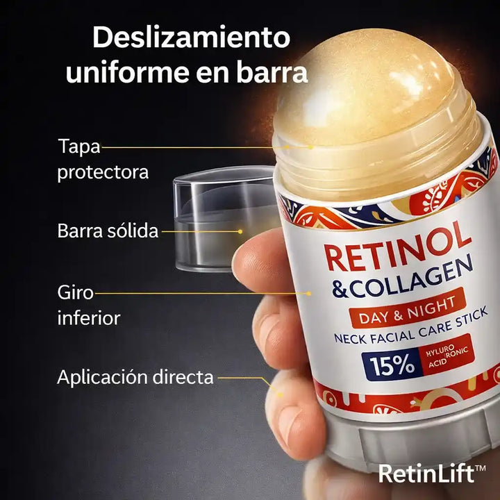 RetinLift Balm Stick Cuello y Rostro Hidratación Sin Crema