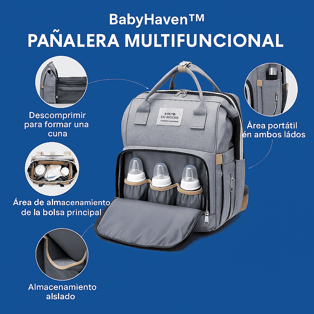BabyHaven™ PAÑALERA MULTIFUNCIONAL