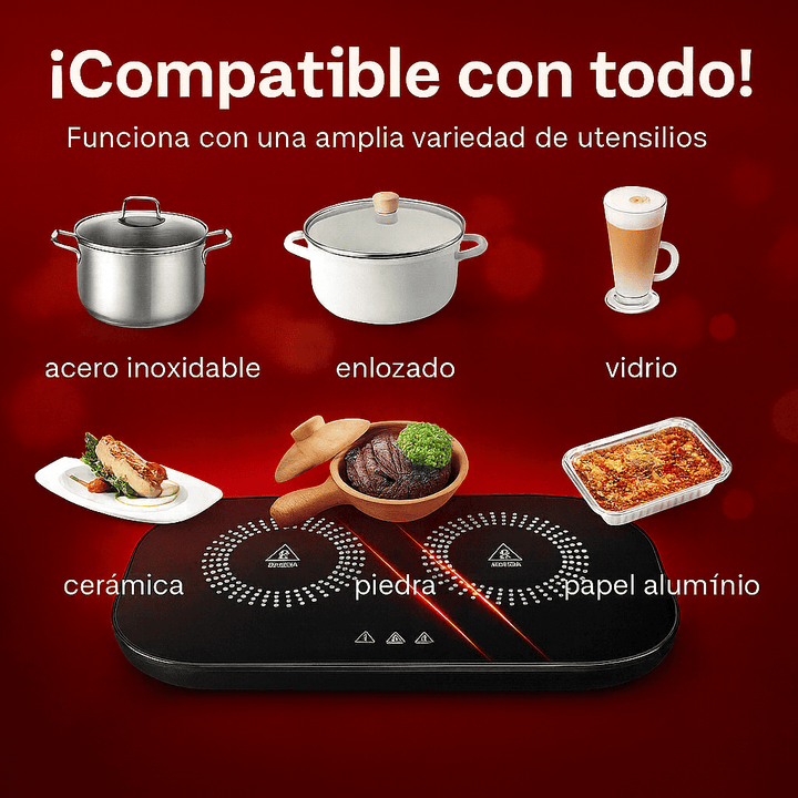 Mantiene tu comida caliente para disfrutarla sin faltas con HotPlate Duo™