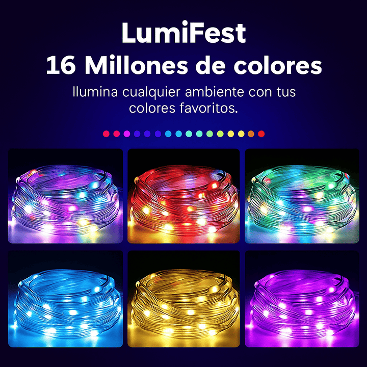 Luces LumiFest inteligentes – Crea una navidad diferente y mágica en familia
