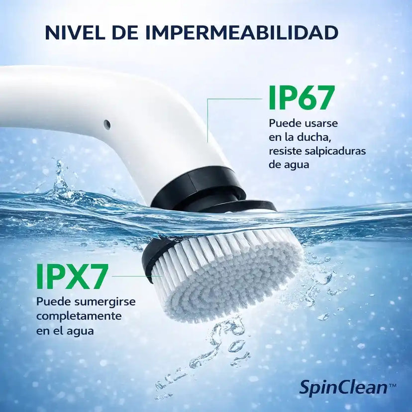 Logra una limpieza profunda sin esfuerzo con SpinClean™