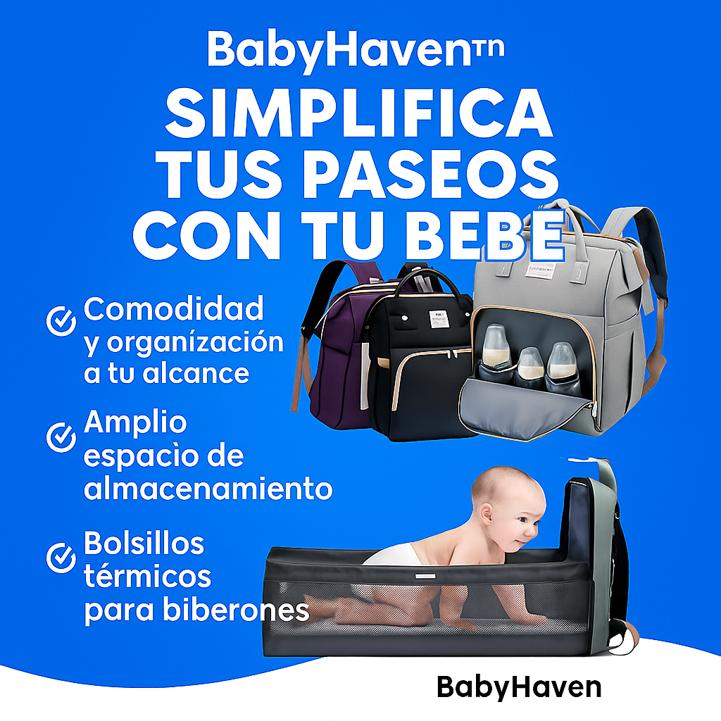 BabyHaven™ PAÑALERA MULTIFUNCIONAL