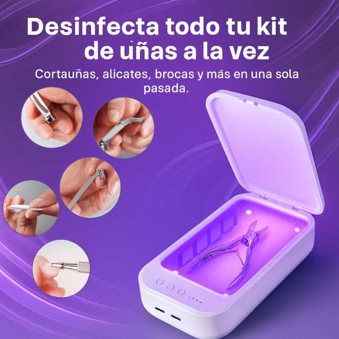 Cleany™ - Caja para Esterilizar Herramientas Fácilmente