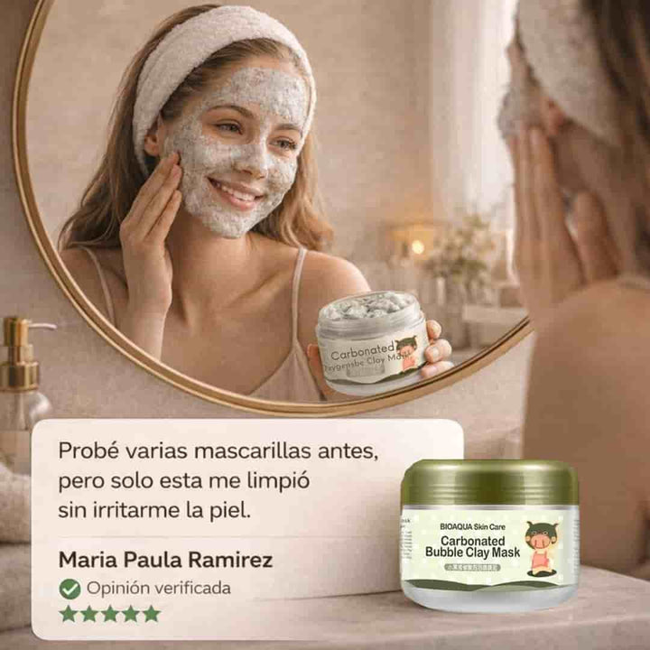 Skinfizz™ – Mascarilla Facial que Elimina Impurezas y Manchas en minutos