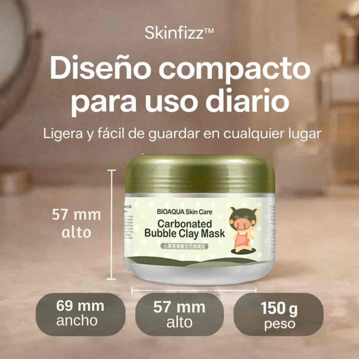 Skinfizz™ – Mascarilla Facial que Elimina Impurezas y Manchas en minutos