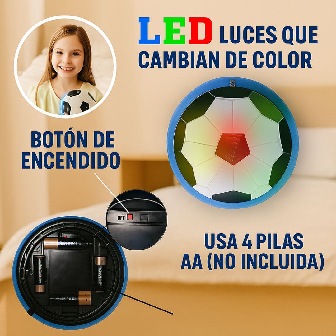 Fútbol seguro y divertido en casa con FutGol™