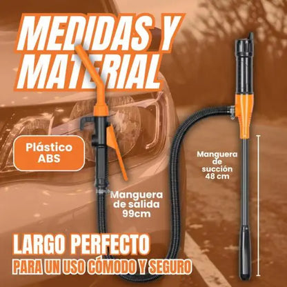 Transfiere gasolina sin líos ni regueros con FlowGo™