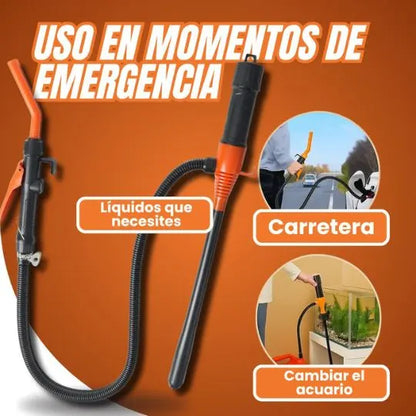 Transfiere gasolina sin líos ni regueros con FlowGo™