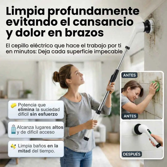 Limpia sin esfuerzo cada espacio de tu hogar con SpinClean™