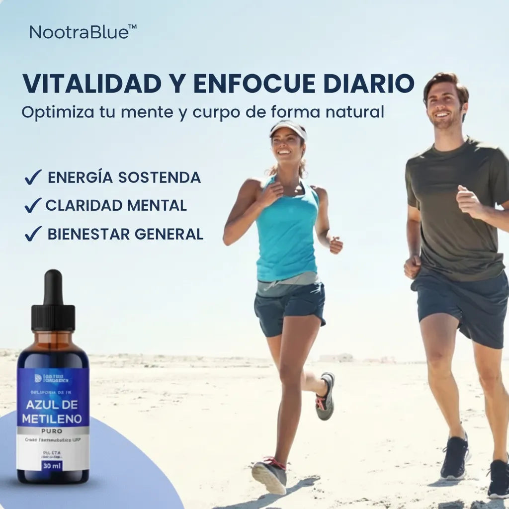NootraBlue™ Dúo – Azul de Metileno para una Mente clara con 4 Gotas