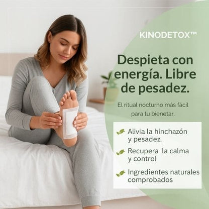 KinoDetox™ Parches para Pies que Limpian Mientras Duermes