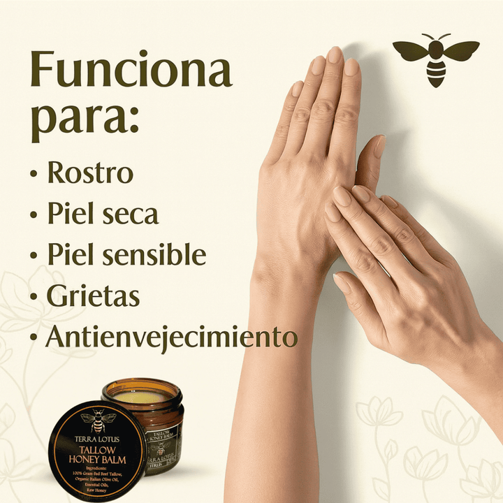 GlowBee™ Crema natural  Revitalizante 3 en 1. Transforma tu piel