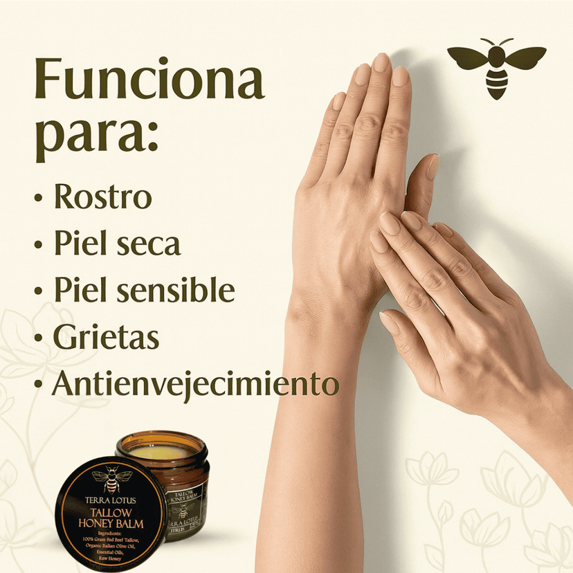 GlowBee™ Crema natural  Revitalizante 3 en 1. Transforma tu piel