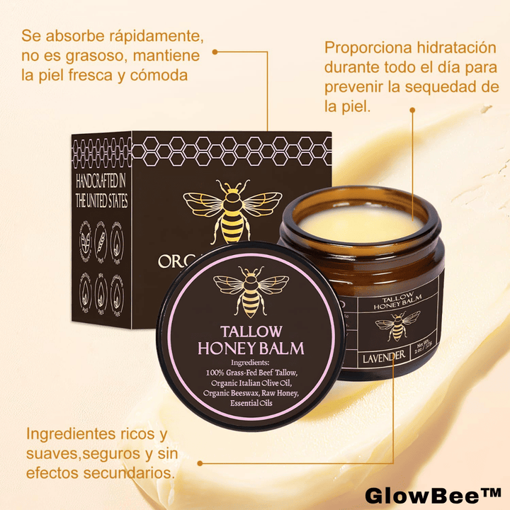 GlowBee™ Crema natural  Revitalizante 3 en 1. Transforma tu piel