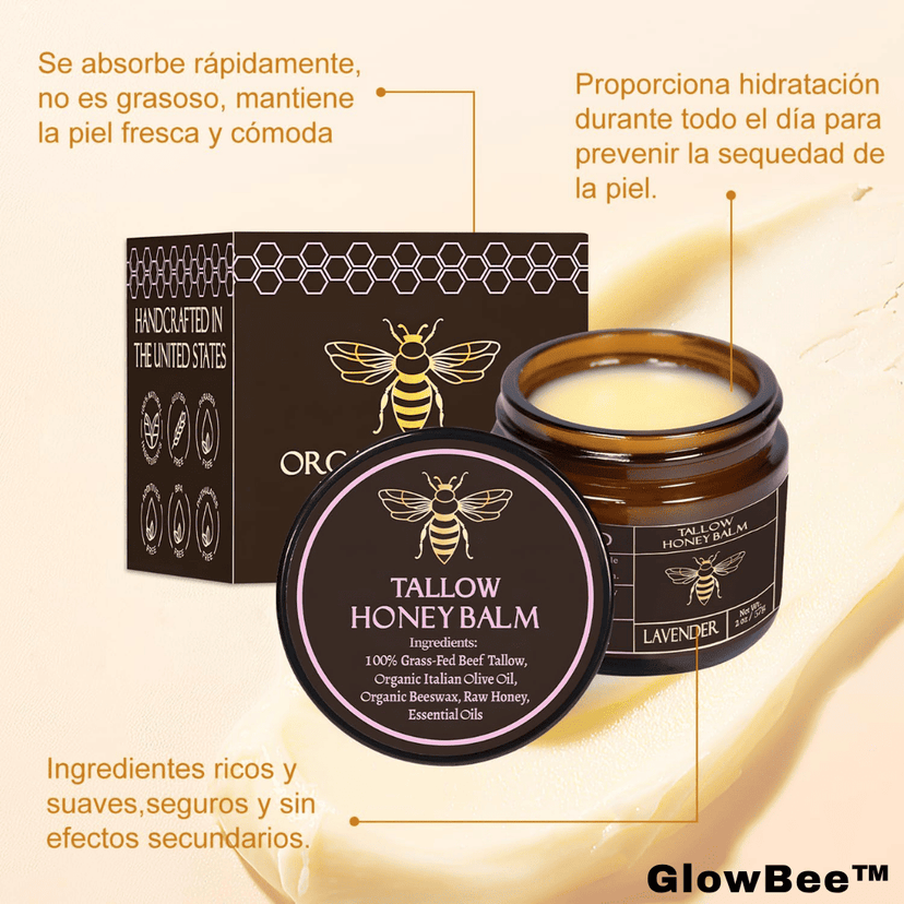 GlowBee™ Crema natural  Revitalizante 3 en 1. Transforma tu piel