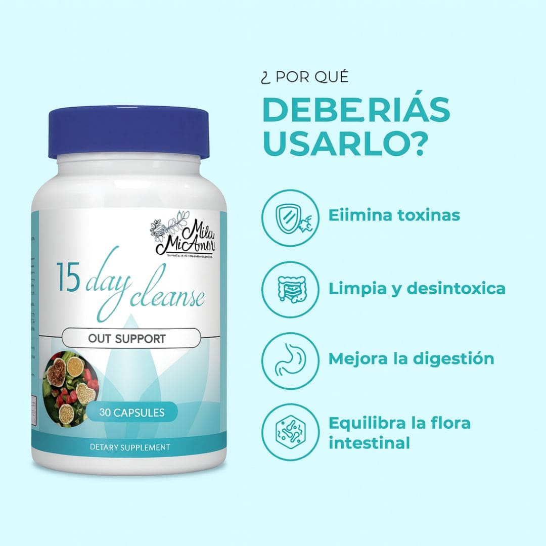 SmoothClean™ - Cápsulas Naturales Para Aliviar la Hinchazón Intestinal