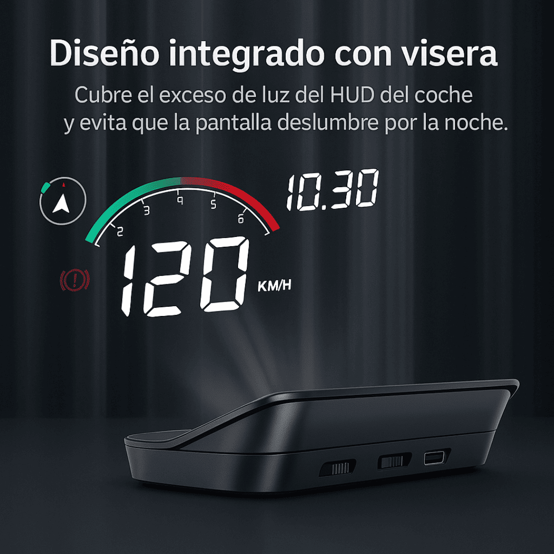 SafeGlass™ Velocímetro Inteligente: Protege tu vida y bolsillo.